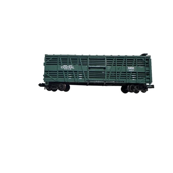 Green Atlas Cattle Cars 2252 N Scale New York Central NYC w Original Box - Picture 8 of 9